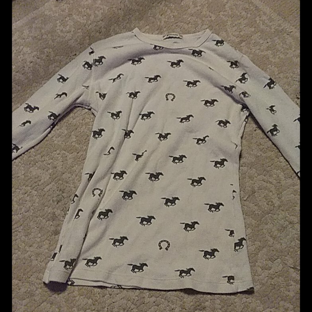 Horse pajama shirt